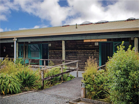 Pirongia Forest Park Lodge Entrance